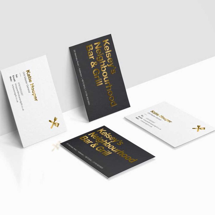 Foil Business Cards King's Lynn Printers Business Card Print